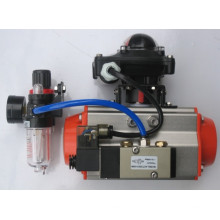 Actionneurs pneumatiques de 32 mm à 400 mm avec la norme ISO5211